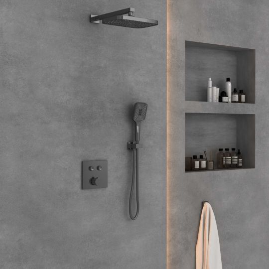 Встраиваемый двухрежимный душевой комплект Vincea VSFW-4211CH схема 14 Встраиваемый двухрежимный душевой комплект Vincea VSFW-4211CH схема 14