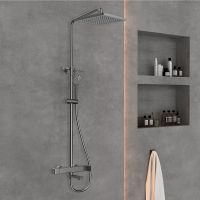 Душевая стойка с поворотным изливом Vincea CUBE VSFS-1C1CH схема 12 Душевая стойка с поворотным изливом Vincea CUBE VSFS-1C1CH схема 12