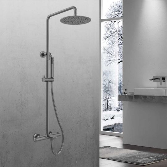 Душевая стойка с изливом Vincea VOGUE VSFS-1V1TCH схема 7 Душевая стойка с изливом Vincea VOGUE VSFS-1V1TCH схема 7