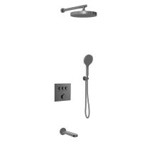 Встраиваемый трехрежимный душевой комплект с изливом Vincea INSPIRE VSFW-431I2CH схема 22 Встраиваемый трехрежимный душевой комплект с изливом Vincea INSPIRE VSFW-431I2CH схема 22