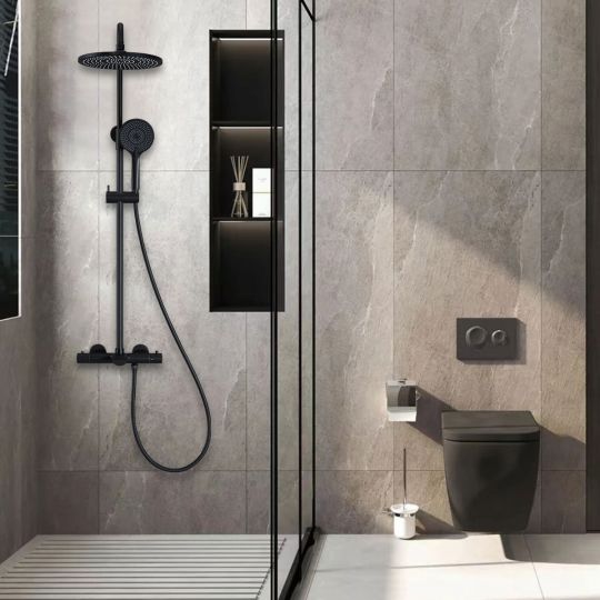 Душевая стойка с изливом Vincea ESSE VSFS-1E1TCH схема 12 Душевая стойка с изливом Vincea ESSE VSFS-1E1TCH схема 12