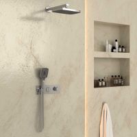 Встраиваемый двухрежимный душевой комплект Vincea VSFW-422T1CH схема 1 Встраиваемый двухрежимный душевой комплект Vincea VSFW-422T1CH схема 1