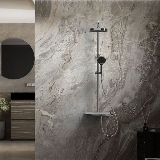 Душевая стойка с изливом Vincea INSPIRE VSFS-3I12TCH схема 2