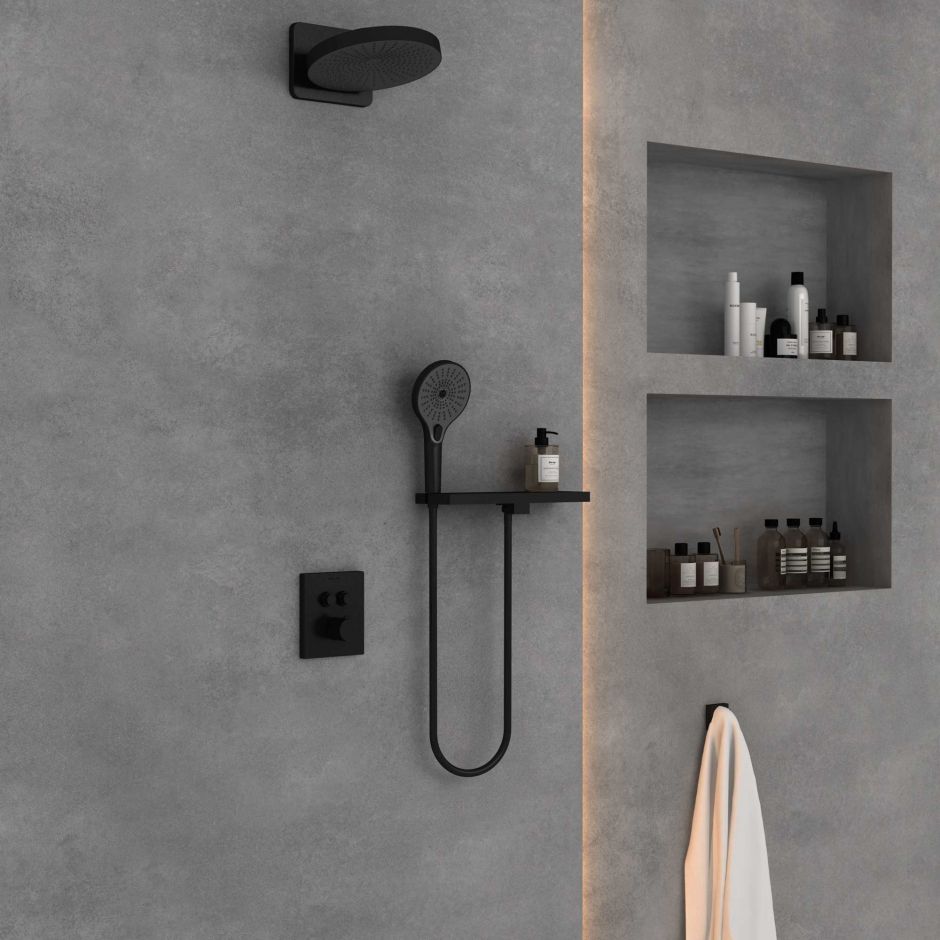 Изображение Встраиваемая душевая система Vincea INSPIRE VSFW-3I21T1RMB