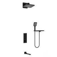 Встраиваемый двухрежимный душевой комплект Vincea VSFW-433TI4RMB схема 2 Встраиваемый двухрежимный душевой комплект Vincea VSFW-433TI4RMB схема 2