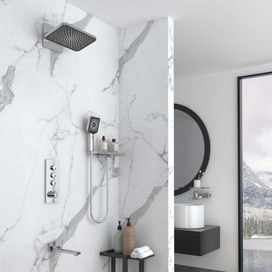 Встраиваемый двухрежимный душевой комплект Vincea VSFW-433TI4RMB схема 20 Встраиваемый двухрежимный душевой комплект Vincea VSFW-433TI4RMB схема 20