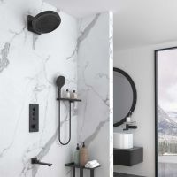 Встраиваемый трехрежимный душевой комплект с изливом Vincea VSFW-433TI3RMB схема 1 Встраиваемый трехрежимный душевой комплект с изливом Vincea VSFW-433TI3RMB схема 1