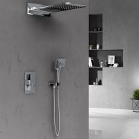 Встраиваемый двухрежимный душевой комплект Vincea VSFW-103TCH схема 1 Встраиваемый двухрежимный душевой комплект Vincea VSFW-103TCH схема 1