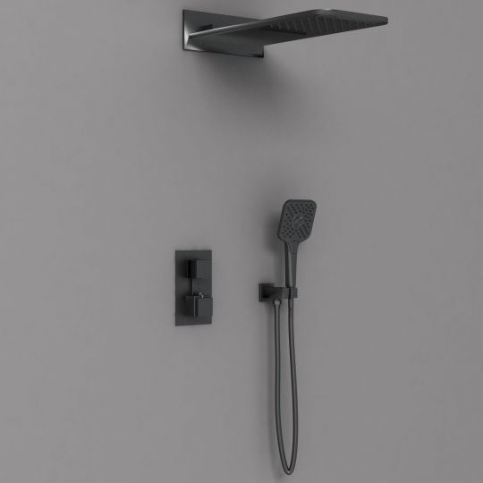 Встраиваемый двухрежимный душевой комплект Vincea VSFW-103TCH схема 9 Встраиваемый двухрежимный душевой комплект Vincea VSFW-103TCH схема 9