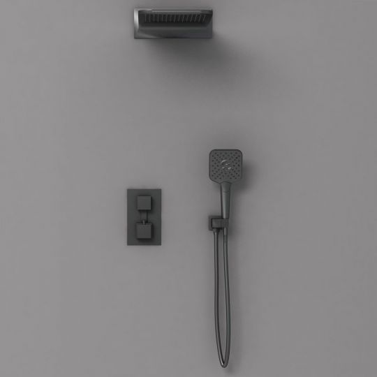 Встраиваемый двухрежимный душевой комплект Vincea VSFW-103TCH схема 10 Встраиваемый двухрежимный душевой комплект Vincea VSFW-103TCH схема 10