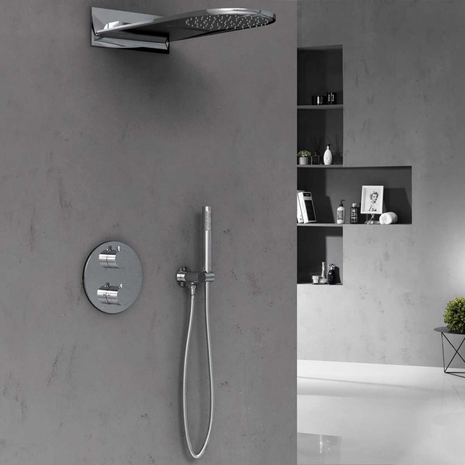 Изображение Встраиваемый двухрежимный душевой комплект Vincea VSFW-104TCH