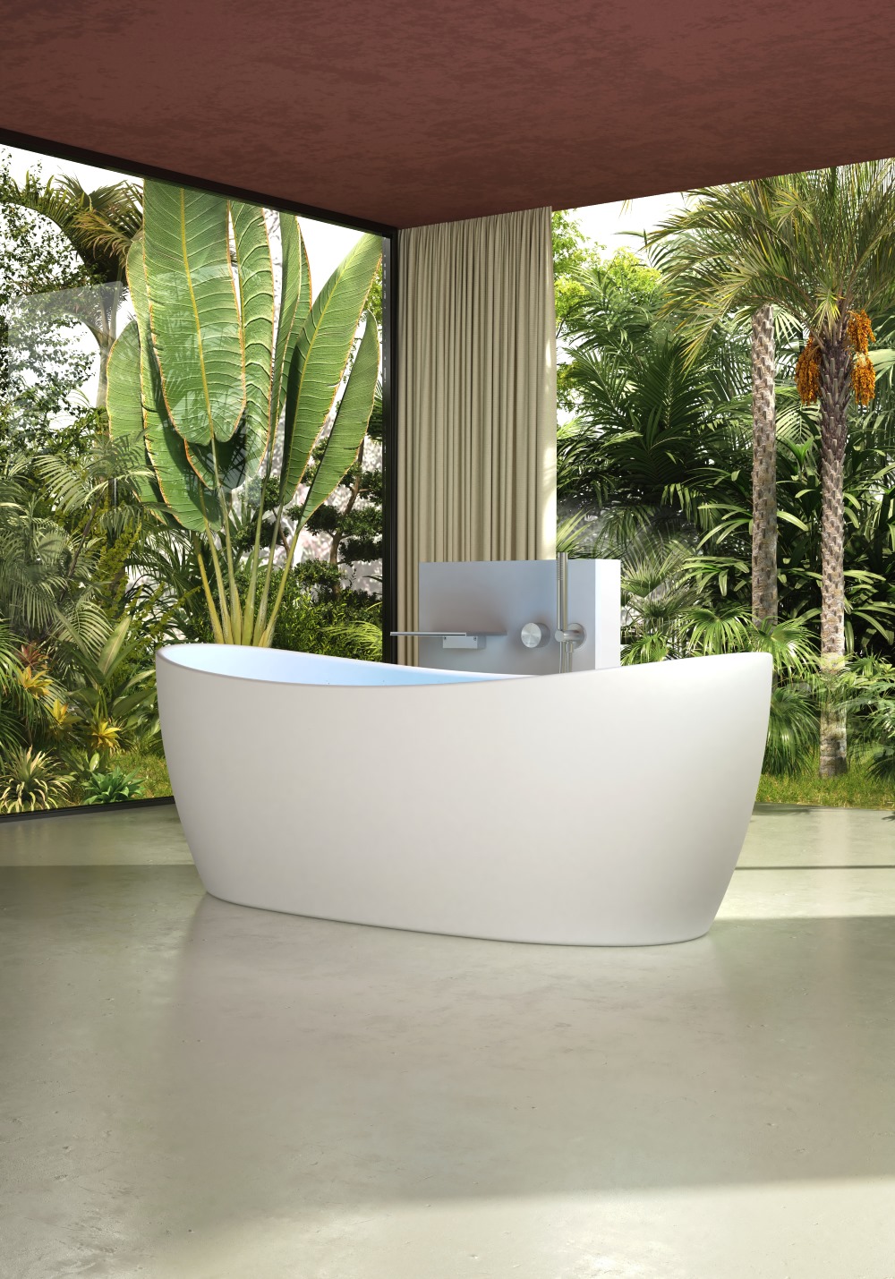 Отдельностящая ванна Vincea Solid Surface слив-перелив в комплекте VBT-6S03MW цена от 178 960 ₽ Фото Отдельностящая ванна Vincea Solid Surface слив-перелив в комплекте VBT-6S03MW