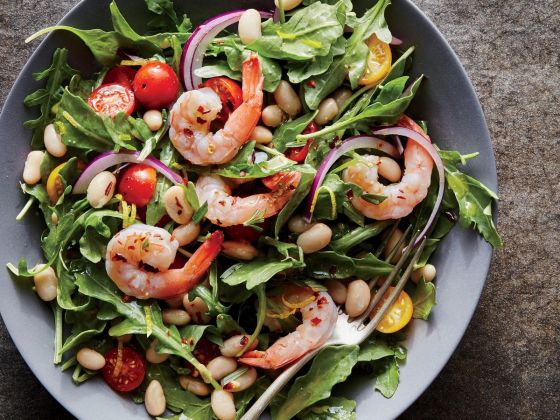 САЛАТ С МОРЕПРОДУКТАМИ