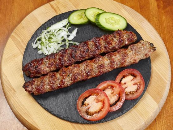 ЛЮЛЯ КЕБАБ С БАРАНИНОЙ И ГОВЯДИНОЙ