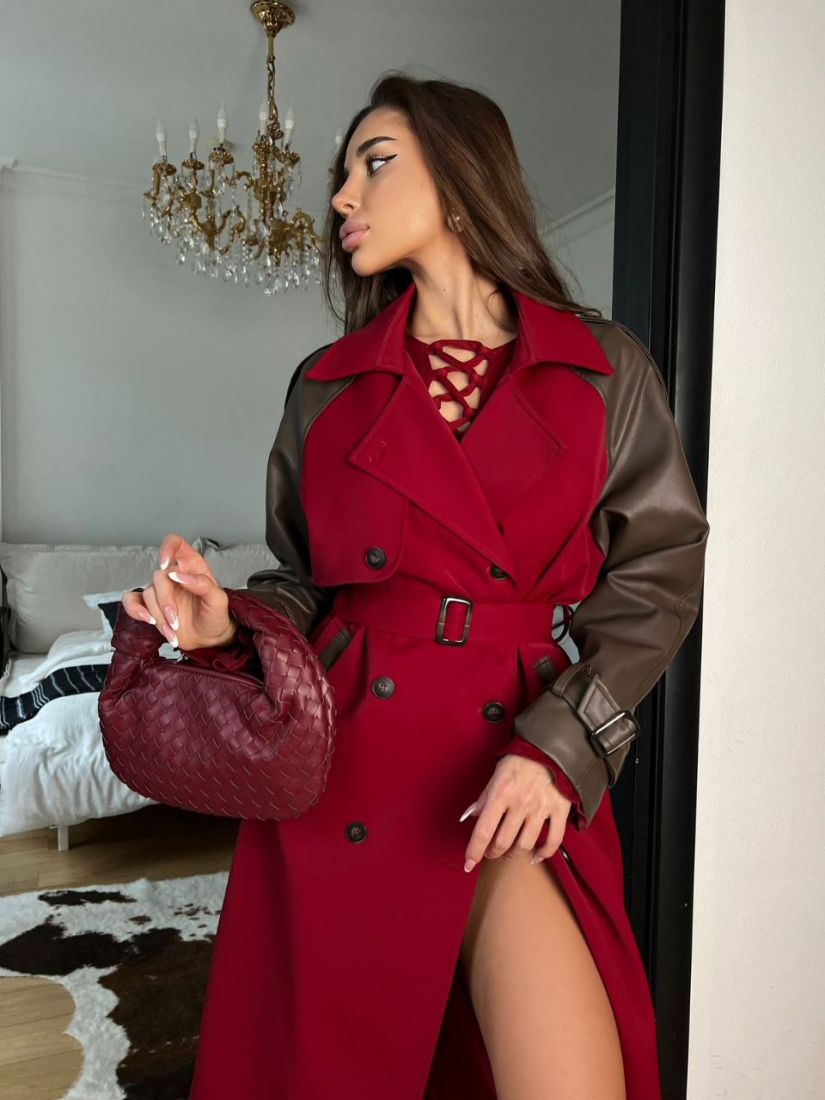 Тренч "Classic Charm Red"