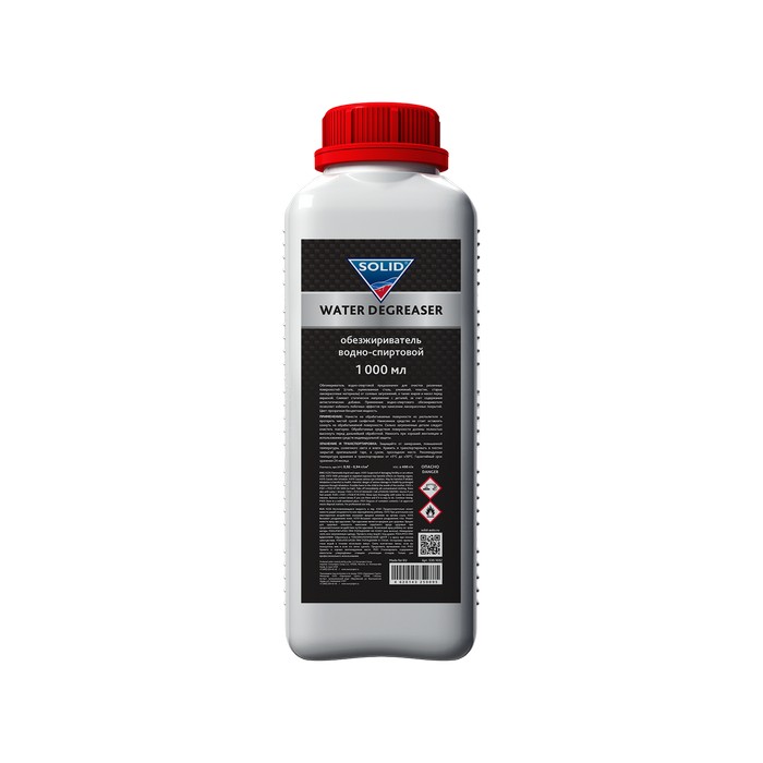 Solid PROFESSIONAL LINE WATER DEGREASER обезжириватель водно-спиртовой, 1л.