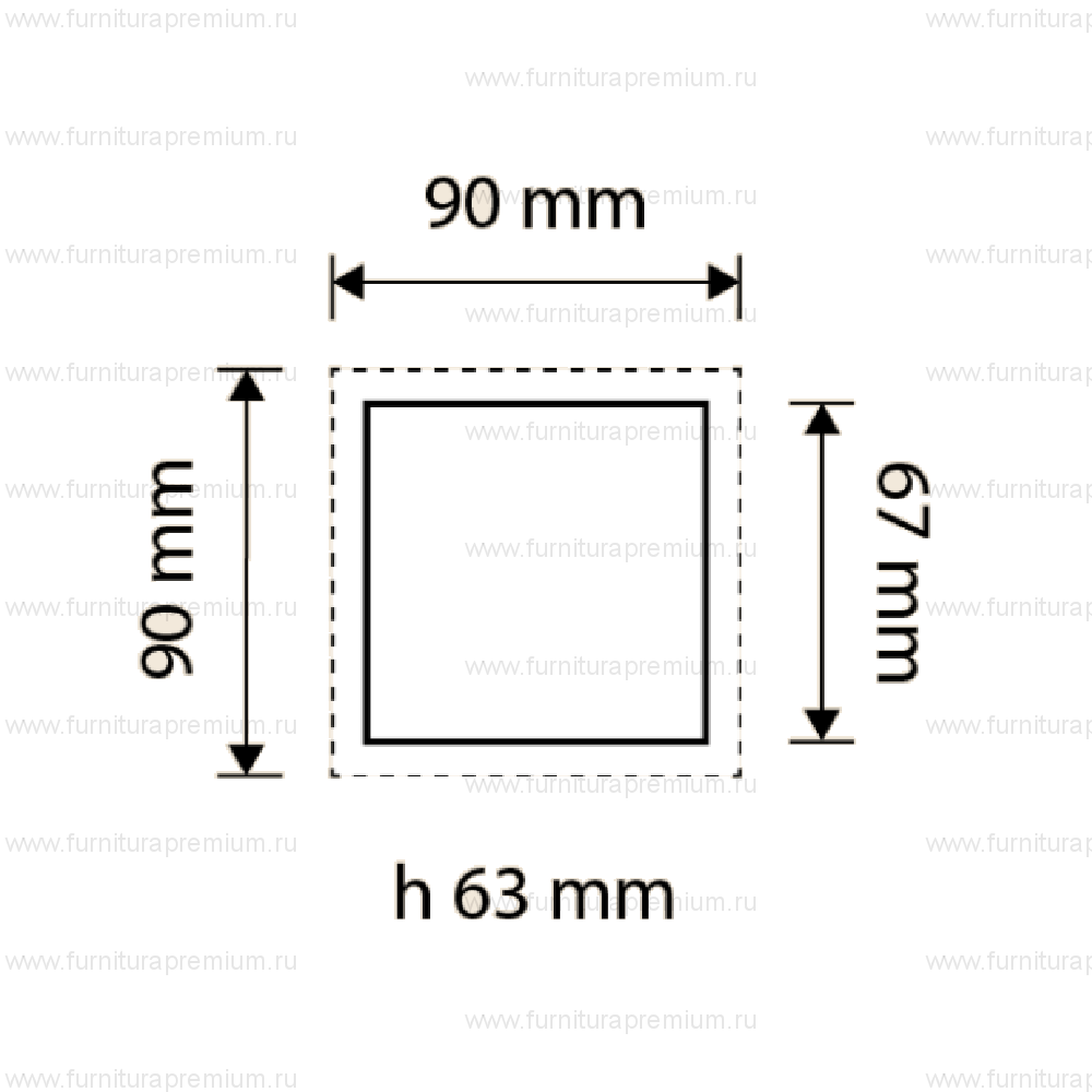 Ручка-кноб Linea Cali Opera Crystal 1056 PT