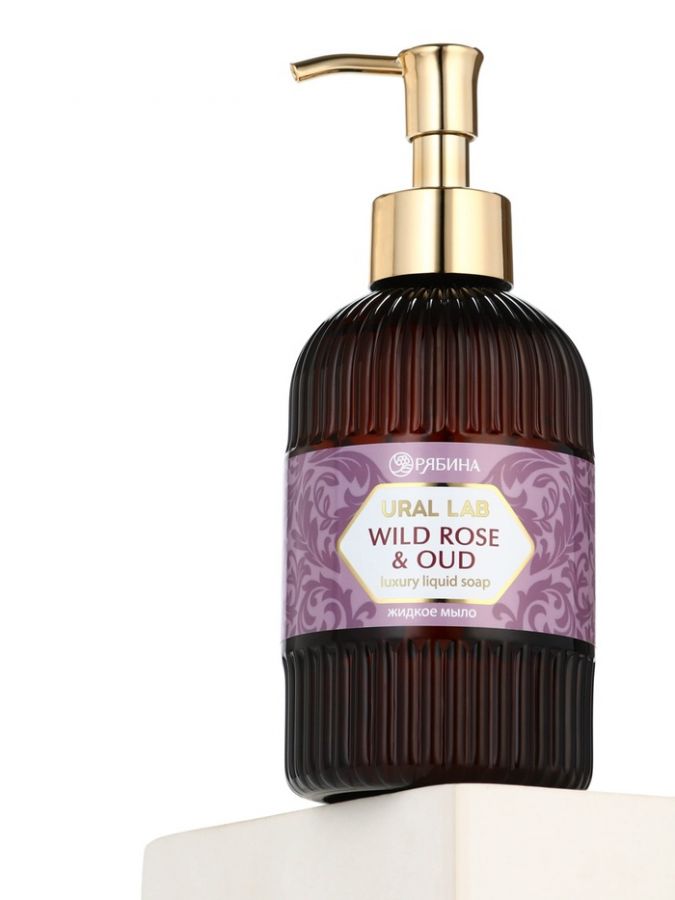 Мыло для рук жидкое, парфюмированное, с ароматом wild rose & oud, 300 мл