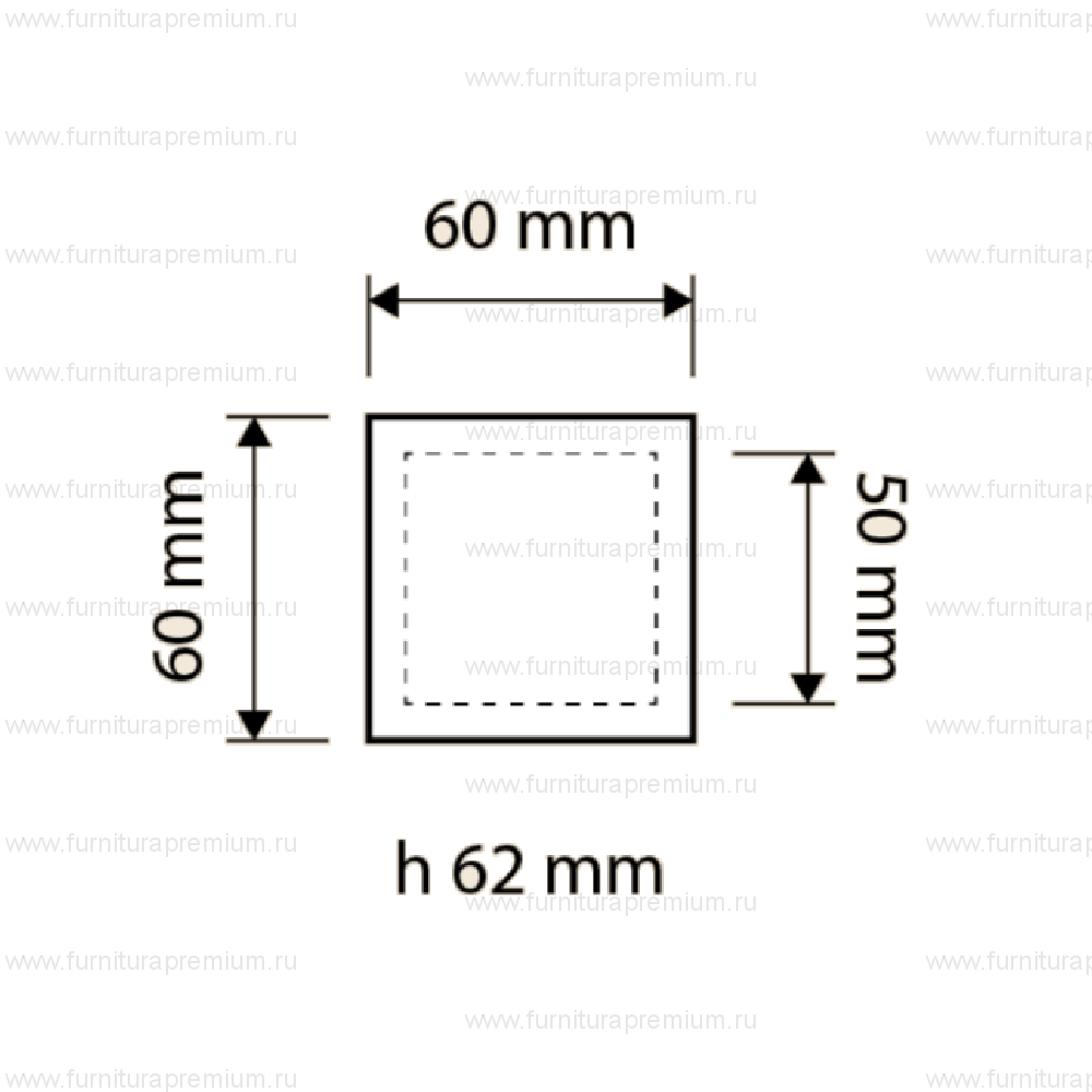 Ручка-кноб Linea Cali Reflex 1215 PT