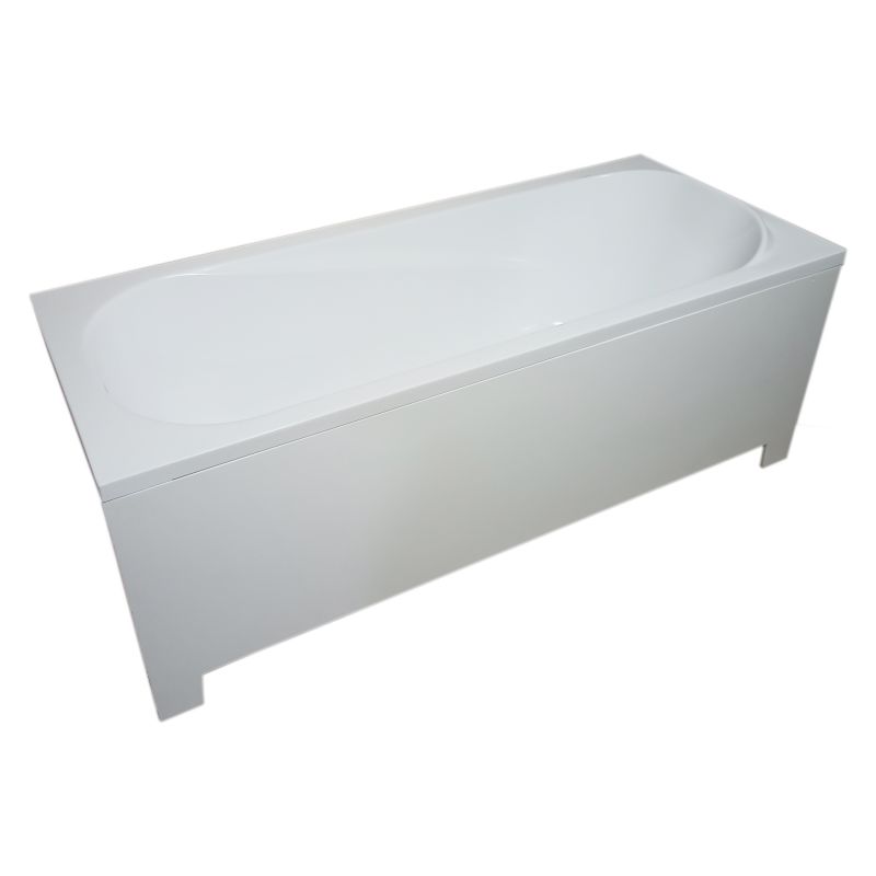 Ванна из искусственного камня Богема Gretta Silk прямоугольная 180x80 матовая