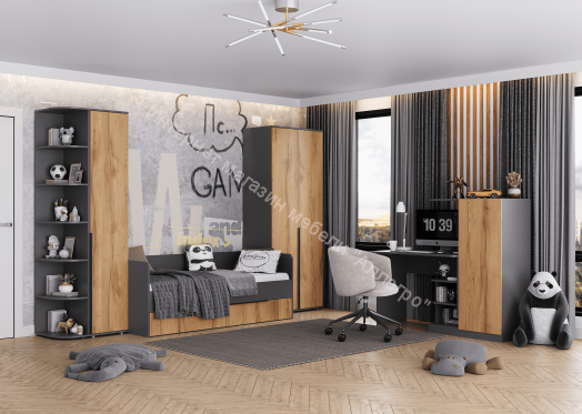 Кровать с 2 ящиками "Стил" 832х2032х700