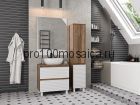 Тумба под раковину Brevita Dakota 70 (белая)