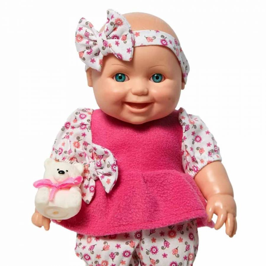 Малышка с мишуткой (Новая коробка) 30 см