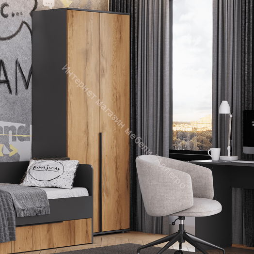 Шкаф 2-ств. для одежды "Стил" 800