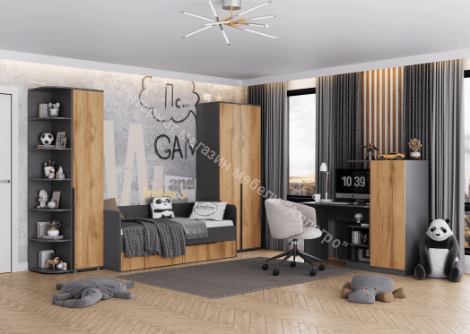 Шкаф 2-ств. для одежды "Стил" 800