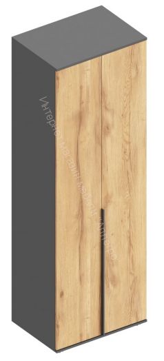 Шкаф 2-ств. с полками "Стил" 700