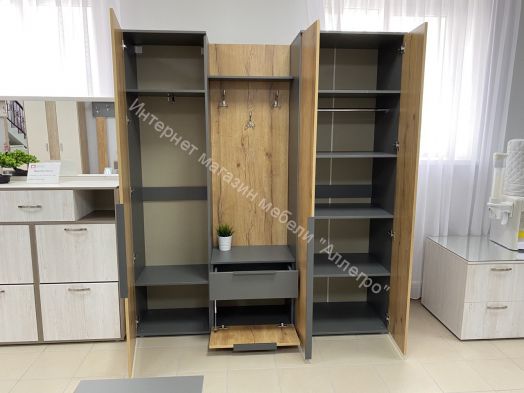 Шкаф 2-ств. с полками "Стил" 700