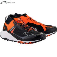 Мотоботинки Alpinestars Meta XR V2, Черно-бело-оранжевые