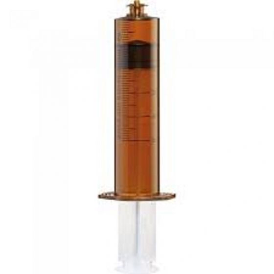 Шприц 3-х компонентный, 50 мл, с Луер-Лок (Luer Lock) креплением, без иглы, светозащитный, VM