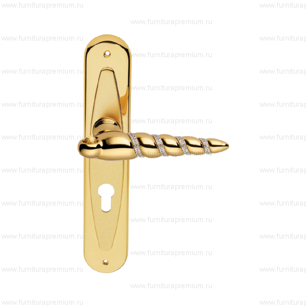 Ручка на планке Linea Cali Shell Mesh 694 PL