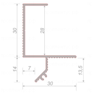 Потолочный профиль D005.2