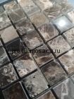 EMPERADOR Dark Pol. 15x15. Мозаика серия STONE, размер, мм: 305*305*4 (ORRO Mosaic)