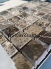 EMPERADOR Dark Pol. 15x15. Мозаика серия STONE, размер, мм: 305*305*4 (ORRO Mosaic)