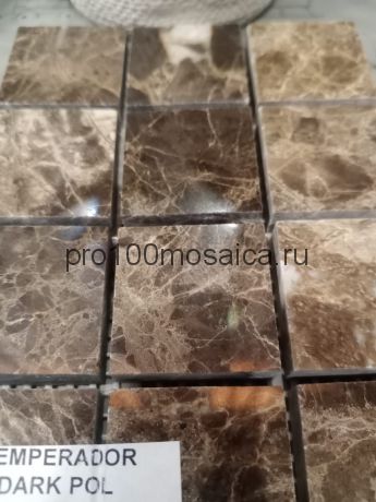 EMPERADOR Dark Pol. 30x30. Мозаика серия STONE,  размер, мм: 305*305*7 (ORRO Mosaic)