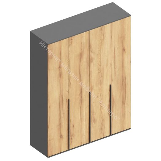 Шкаф 4-ств для одежды "Стил" 1600