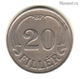 Венгрия 20 филлеров 1938
