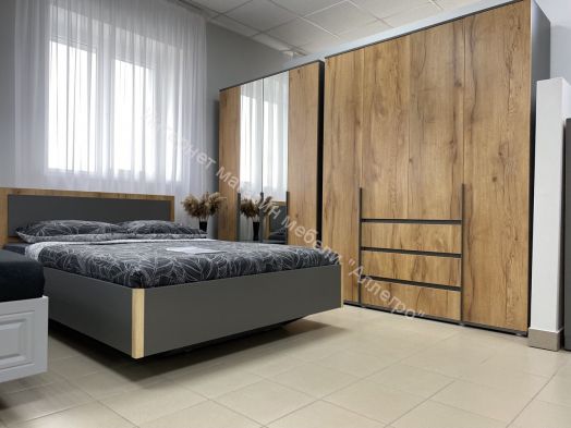 Шкаф 4-ств. с 3-мя ящиками "Стил" 1600