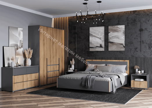 Шкаф 4-ств. с 3-мя ящиками "Стил" 1600