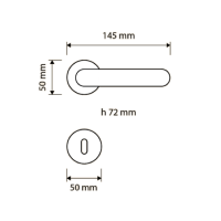 Ручка Linea Cali  Sogno 1740 RB 011 схема