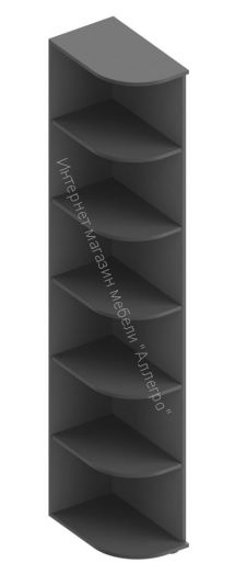 Стеллаж угловой "Стил" 300х500