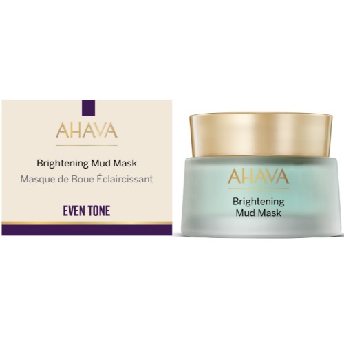 Маска для лица увлажняющая Грязевое сияние Ahava Mineral Mud Masks, 50 мл - коробка, баночка