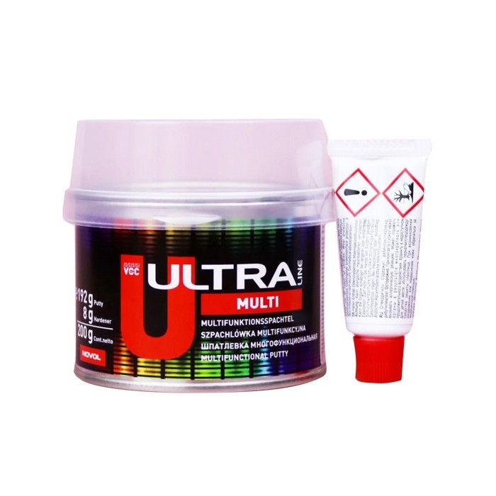 Novol Шпатлевка ULTRA MULTI универсальная, объем 200гр.