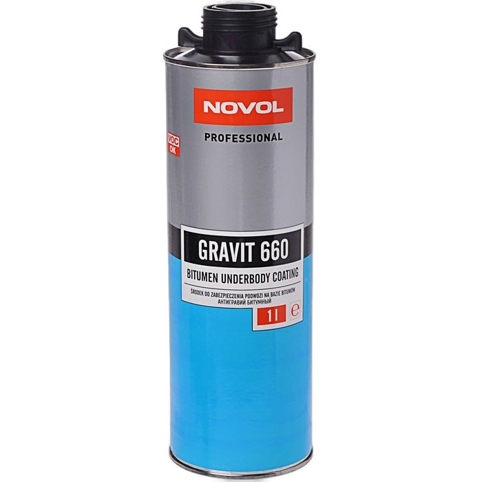 Novol Антигравий BITUM GRAVIT 660 черный, объем 1л.