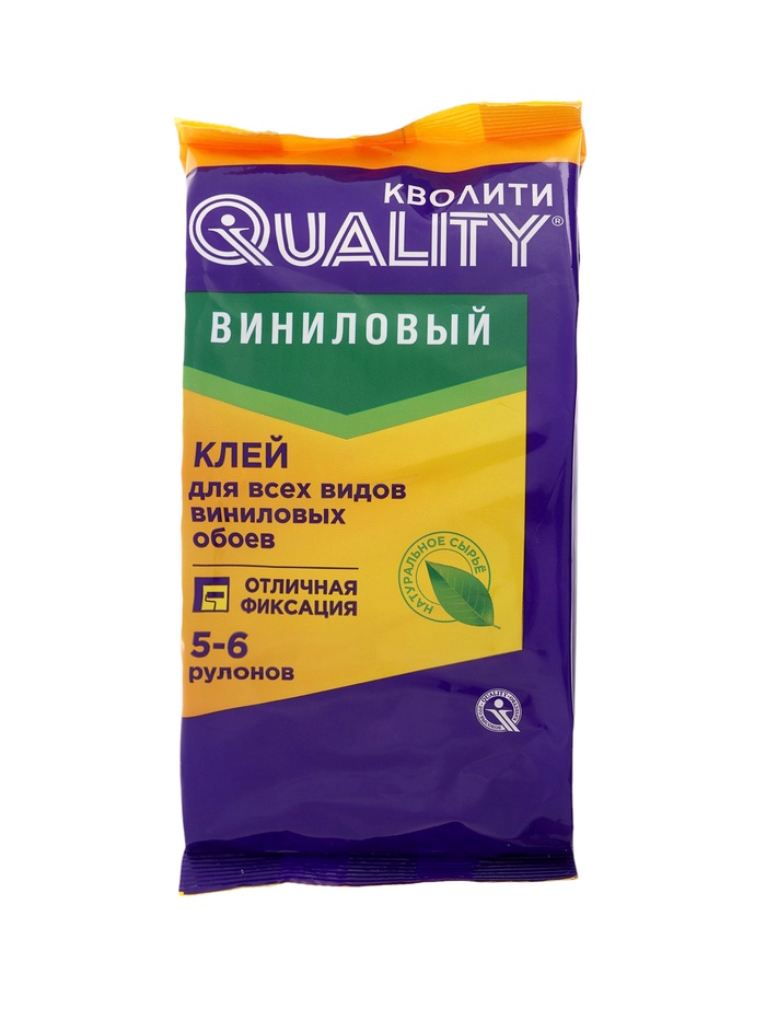 Клей обойный Quality, виниловый, мягкая упаковка, 200 г