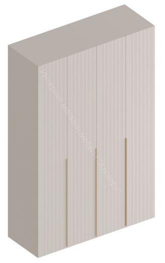 Шкаф 4-ств для одежды "Тефия" 1400х520х2200