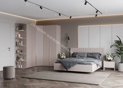 Шкаф 2-ств с полками "Тефия" 700